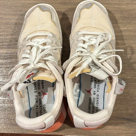 Nike Air Jordan MA2 SP Summit White Black Light Bone Size 10 - Picture 2 of 5